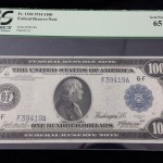 Federal Reserve Note $100 1914 Gem New 65