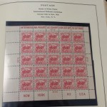 1926 Scott 630 White Plains Stamp Souvenir Sheet