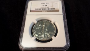 1942 Half Dollar PF 64