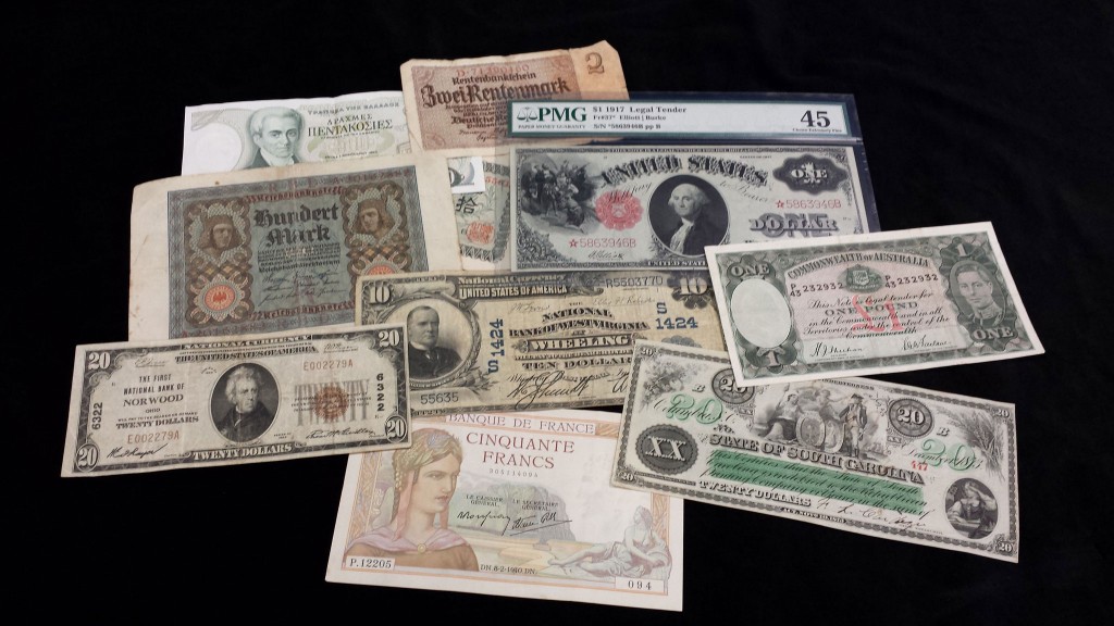 old paper money