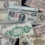Foreign currency, Japanese war notes, and old American paper money