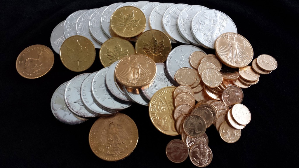 We have the gold and silver coins for the investor