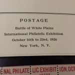 1926 Scott 630 White Plains Stamp Souvenir Sheet